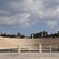 An outdoor marble stadium